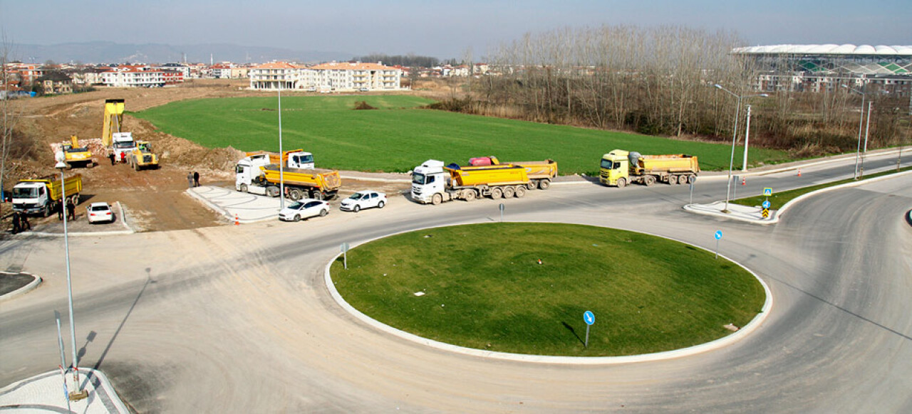 Yeni stadyuma yeni duble yollar geliyor