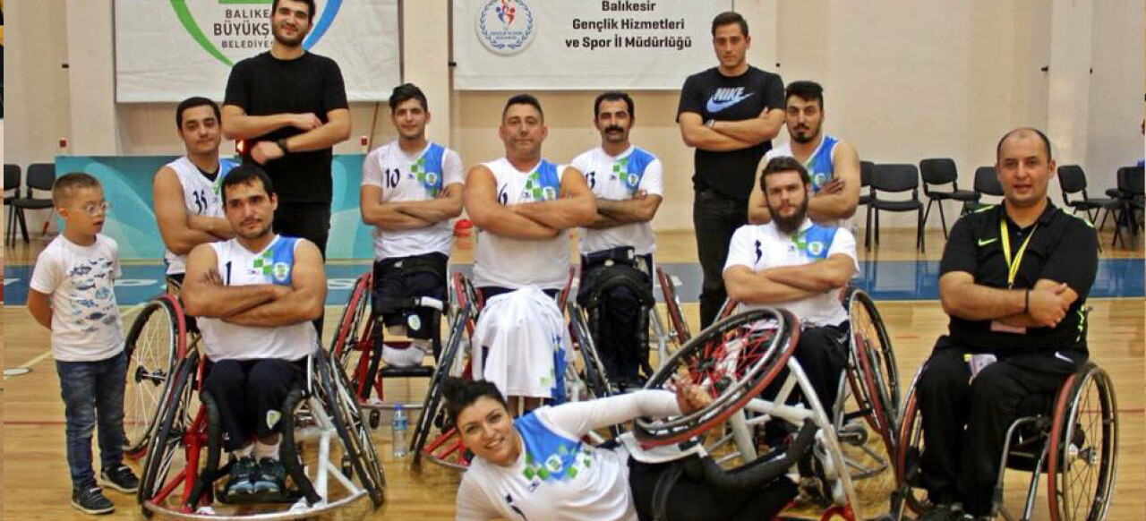 Balıkesir Tekerlekli Sandalye Basketbol Takımı galibiyete imza attı