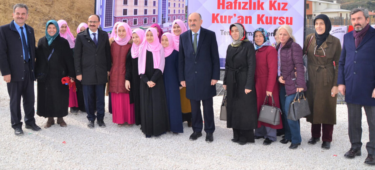 Nene Hatun Kız Kuran Kursunun Temeli Dualarla Atıldı