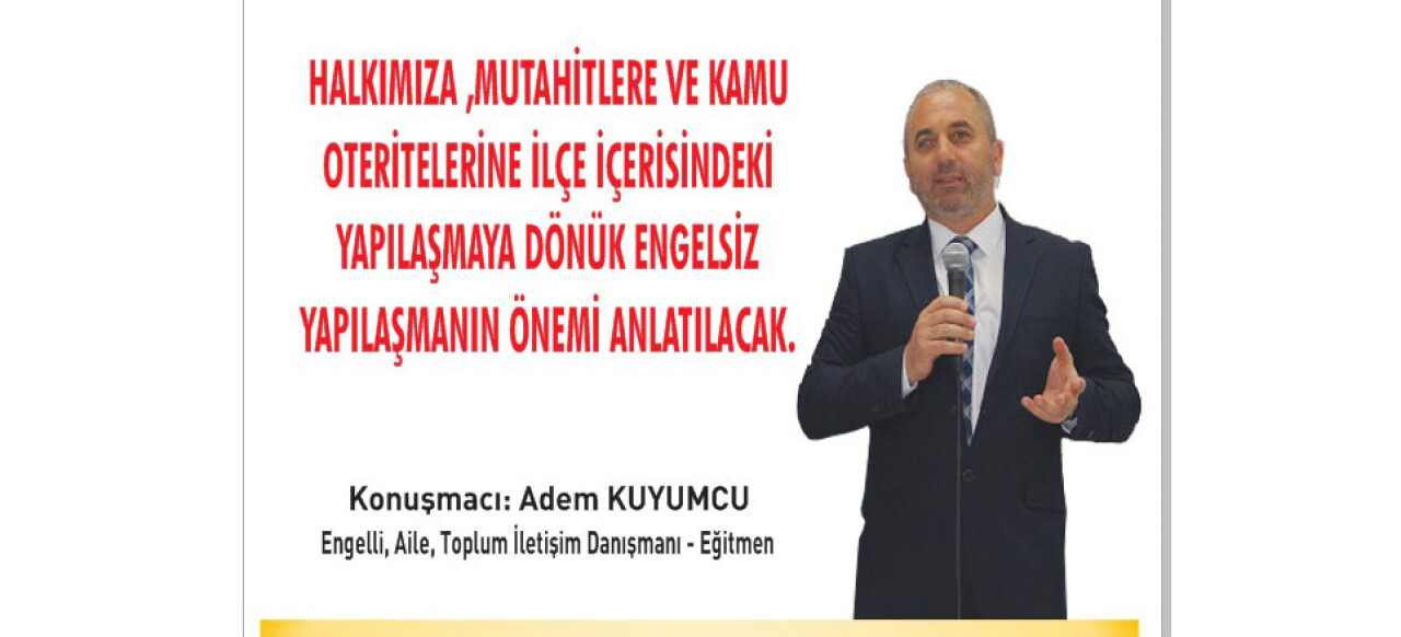 Engelsiz Erişilebilir Kent Semineri