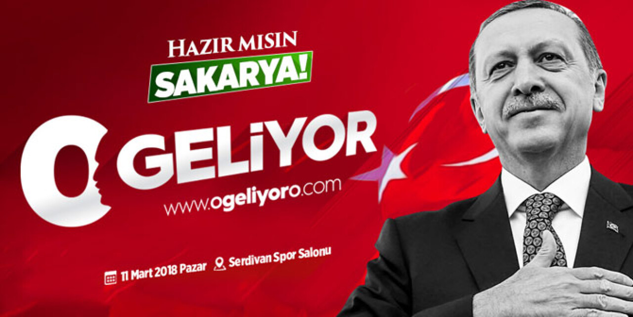 Sakarya AK Gençlik’ten Erdoğan’a Özel Logo ve Site