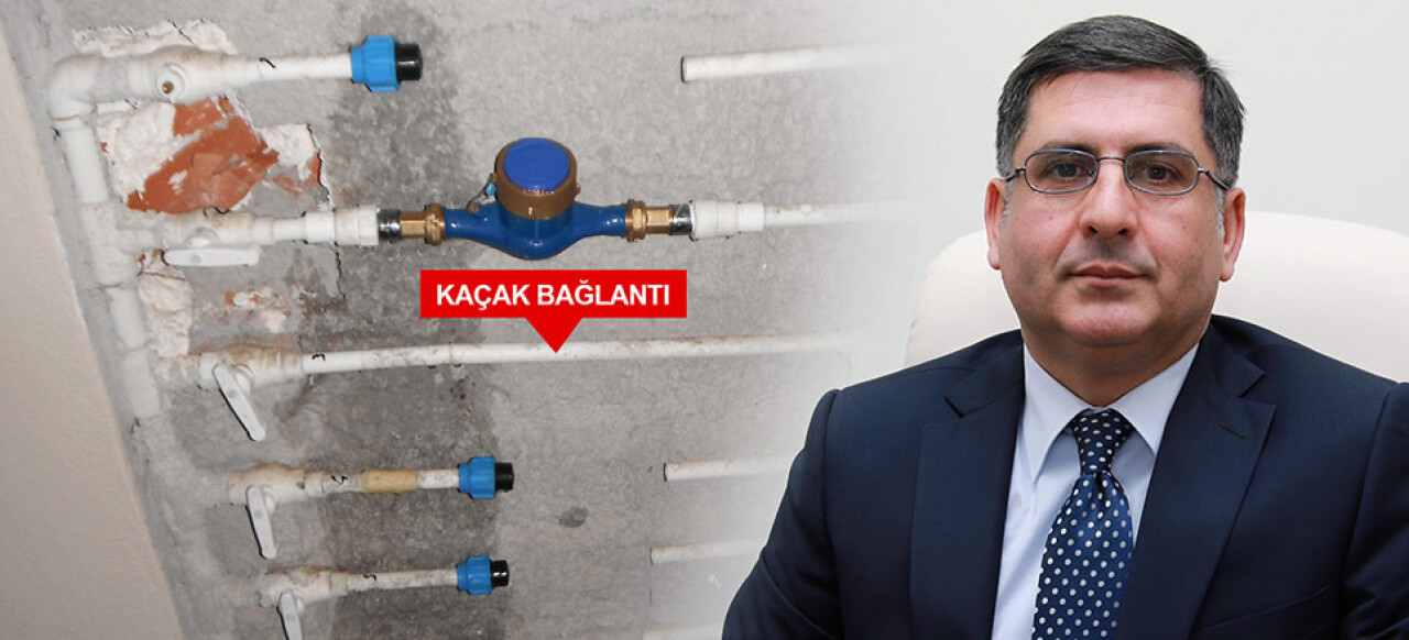 '2017 yılı içerisinde 9 bin 420 kaçak su tutanağı tuttuk'