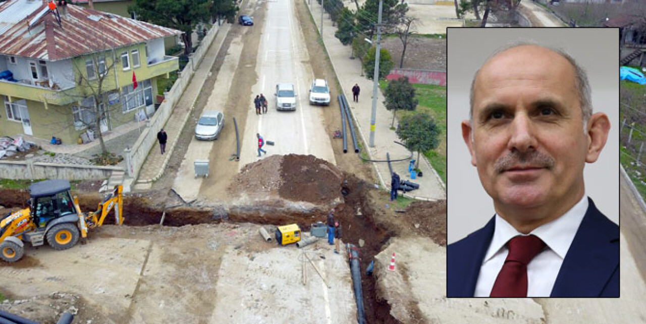 33 milyonluk projede 157 kilometrelik hat tamam