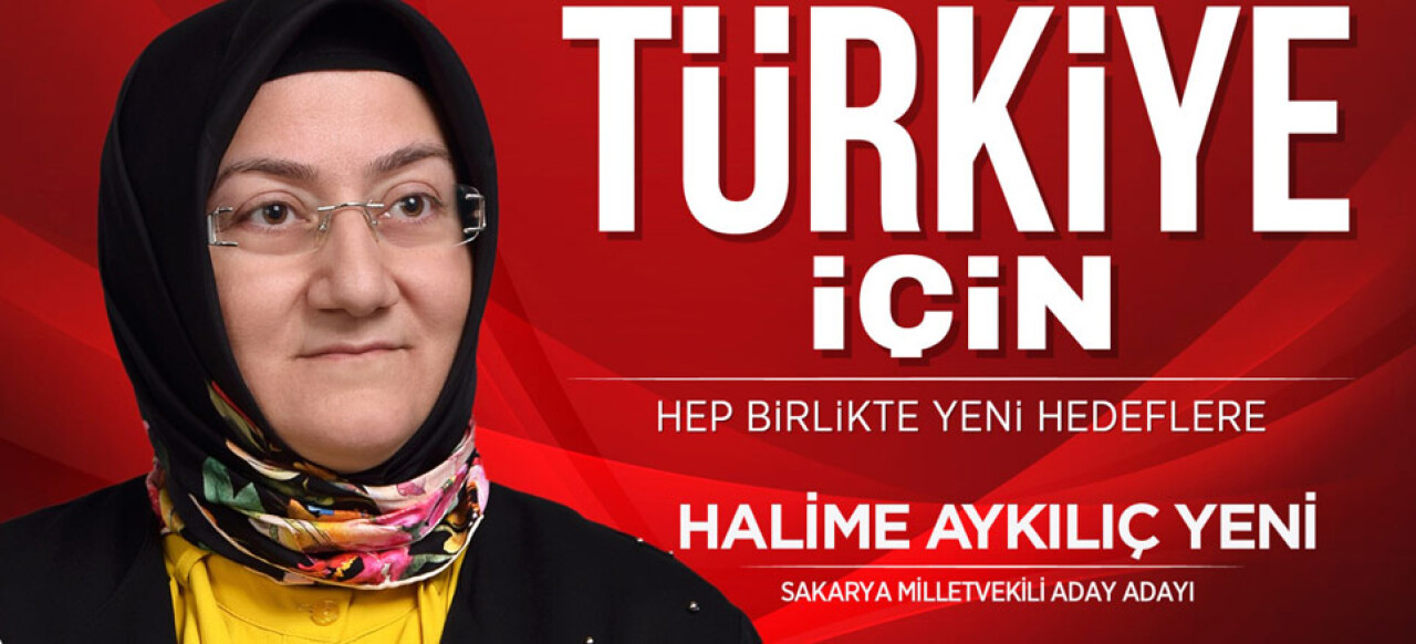 Halime Aykılıç Yeni, başvurusunu Fevzi Kılıç’a teslim etti