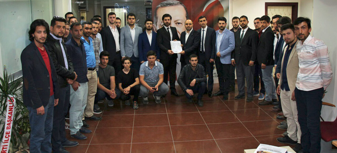 Muhammet Azap Aday Adayı Başvurusunu Yaptı