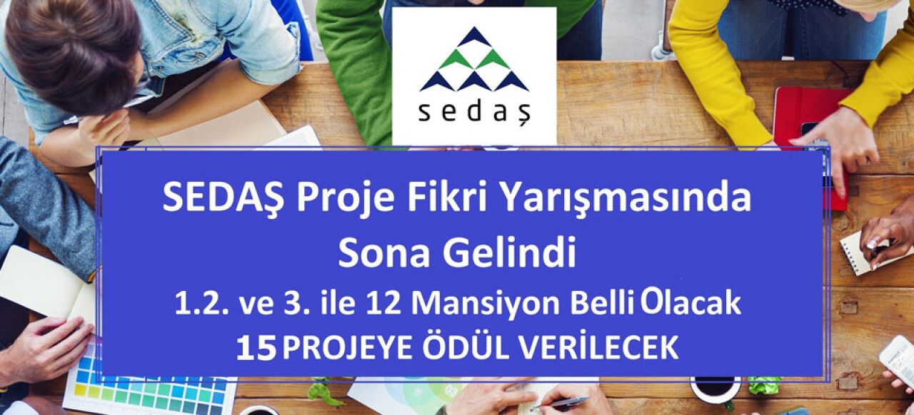 SEDAŞ 3.Proje Fikri Yarışmasında Gözler Ödül Töreninde