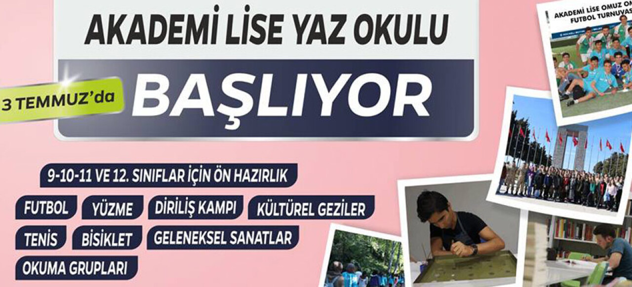 Kocaeli Akademi Lise yaz okulu başlıyor