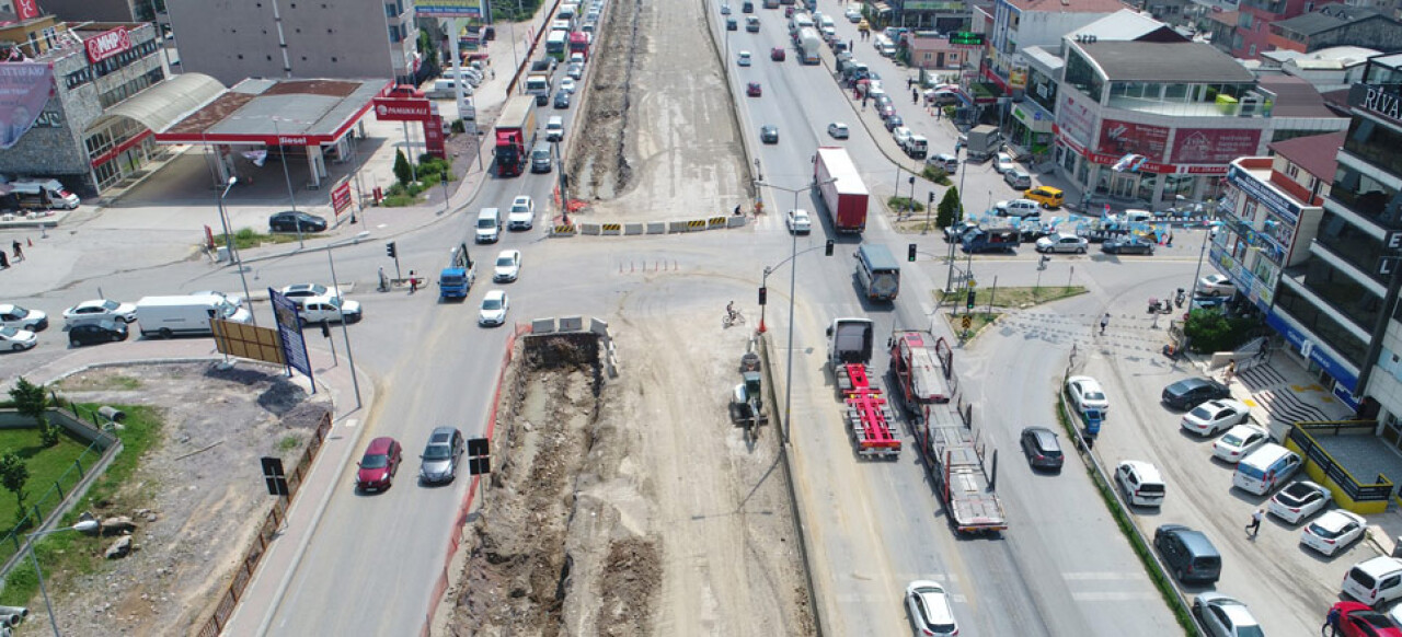 Köseköy Kavşağı dal-çıkla rahatlayacak