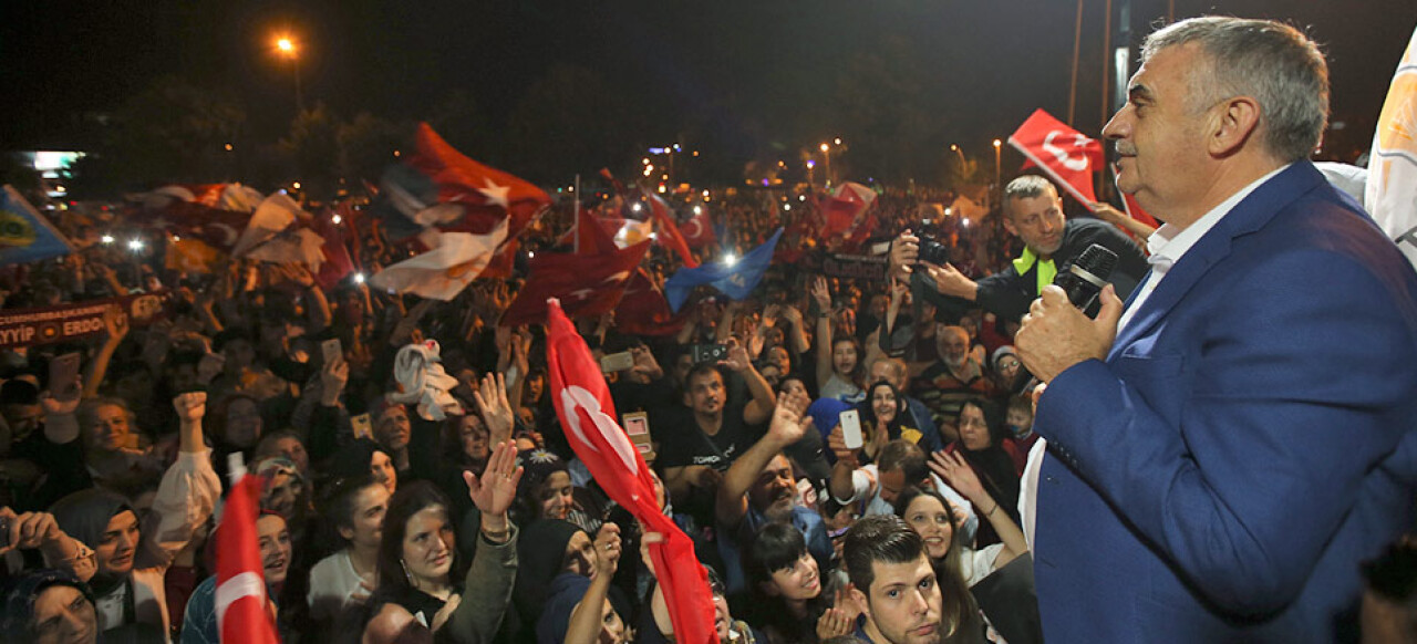 Sakarya 70,5’le Erdoğan dedi