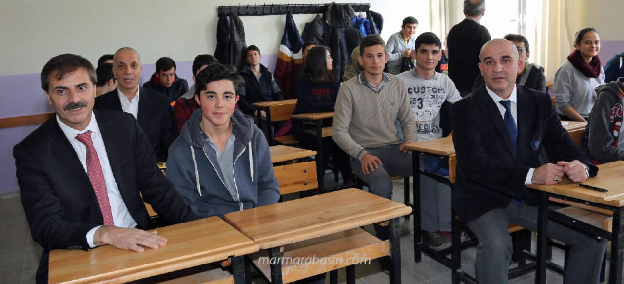 Başkan Alemdar Üniversite Adaylarına Başarılar Diledi