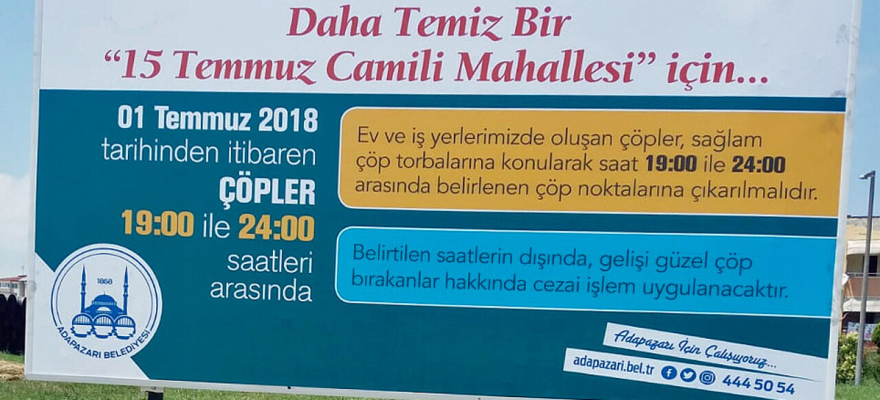  Karaman ve Camili’de çöp poşet uygulaması başladı