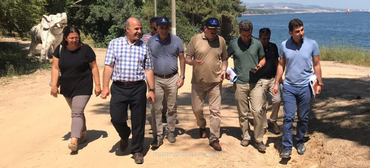 Darıca Millet Bahçesi’nde çalışmalar başladı