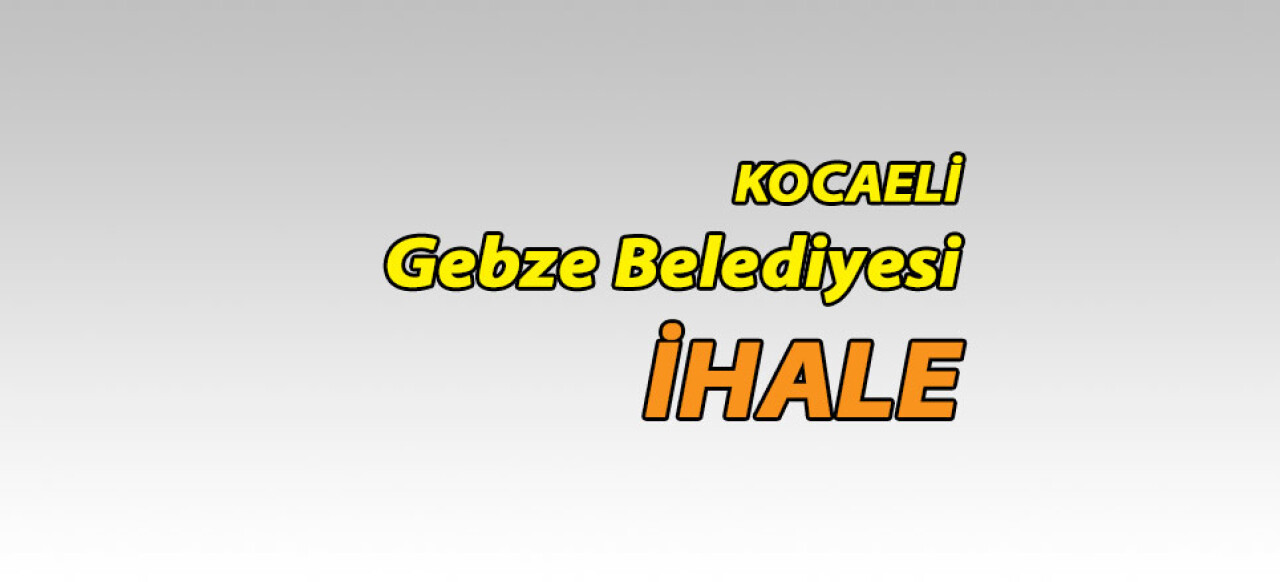 Tadilat, Tamirat, Dekorasyon Yapım İşi İhalesi