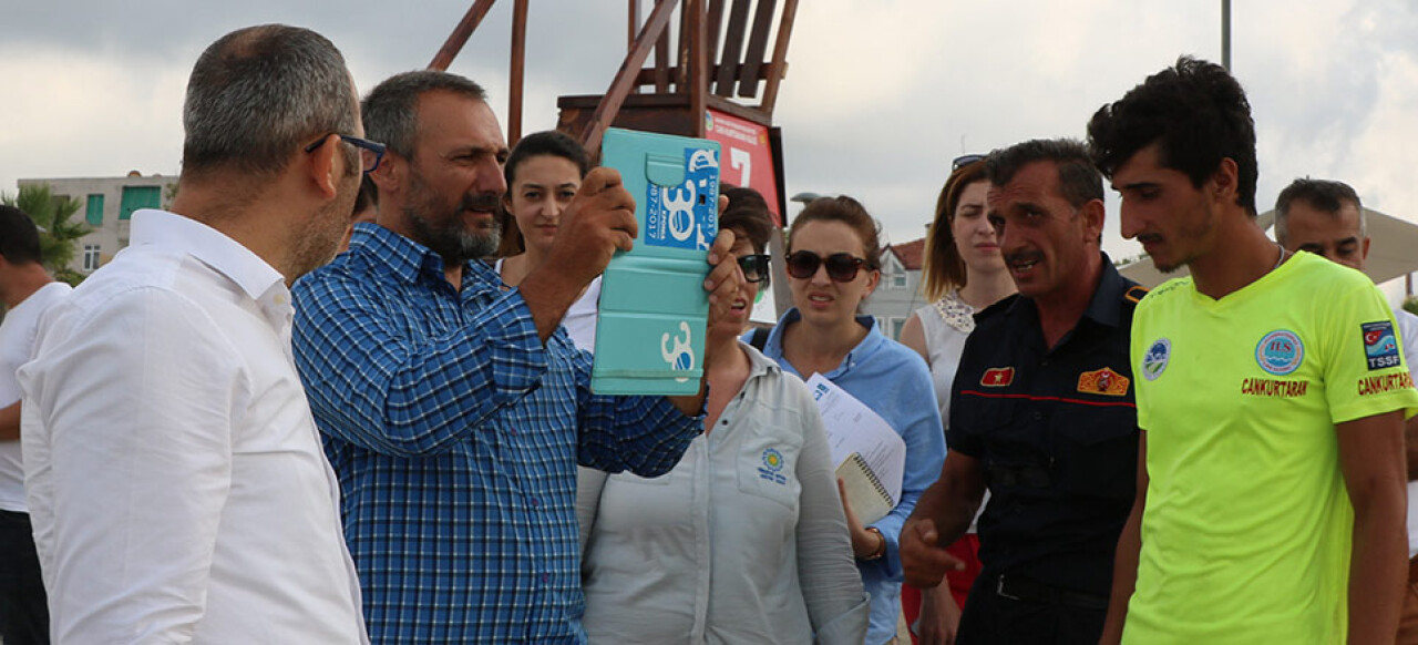 Uluslararası heyetten Sakarya plajlarına tam not