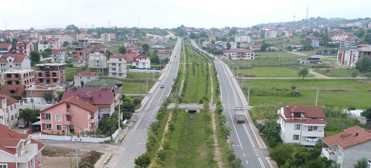 Fay hattı yolu yenilendi