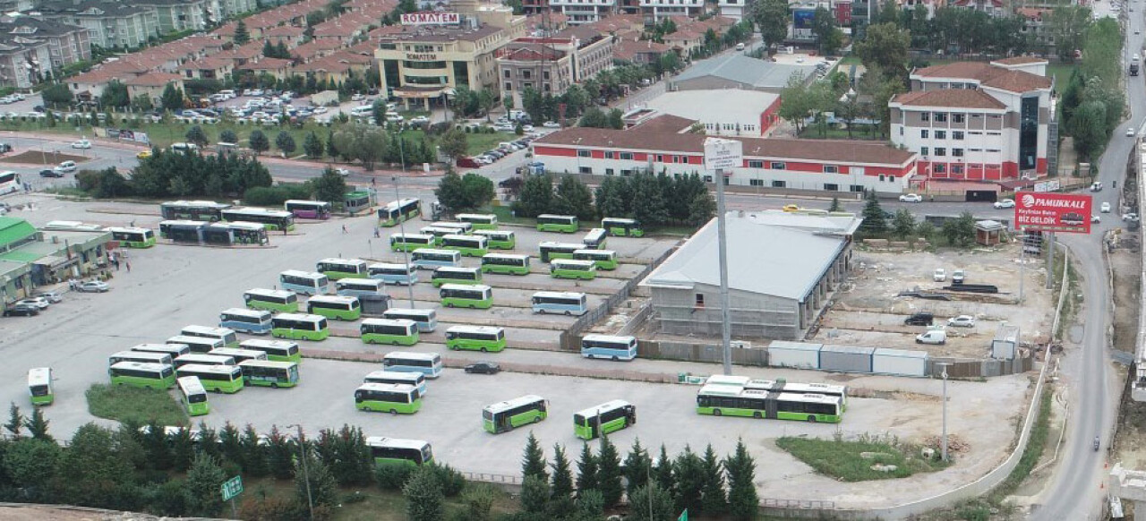 İtfaiye Terminal Müfreze binası şekilleniyor