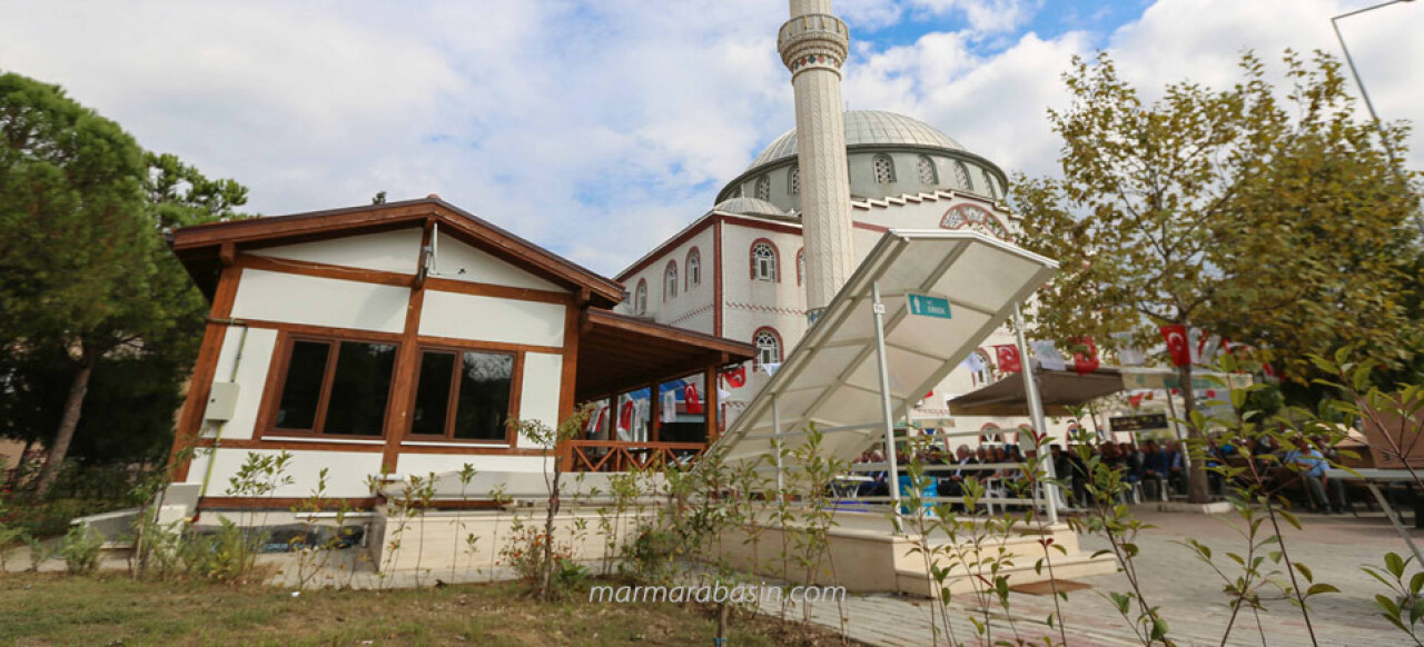 Nazif Akkan Camii ek hizmet yapıları hizmete açıldı