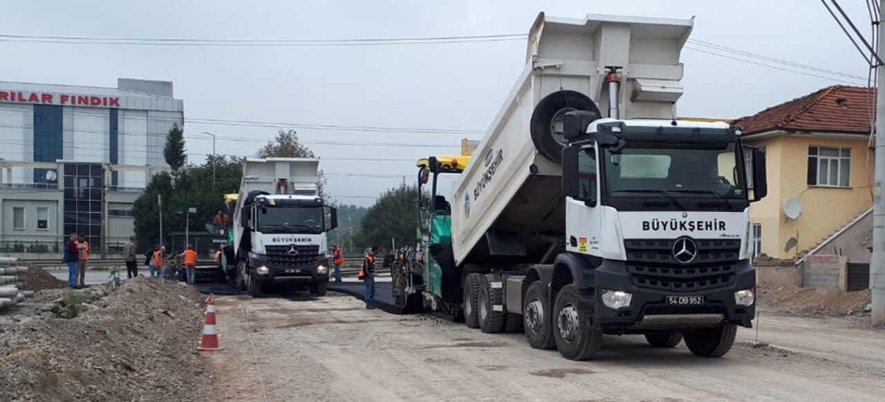 Yıldırım Beyazıt Caddesi’nde altyapı tamam sıra asfaltta