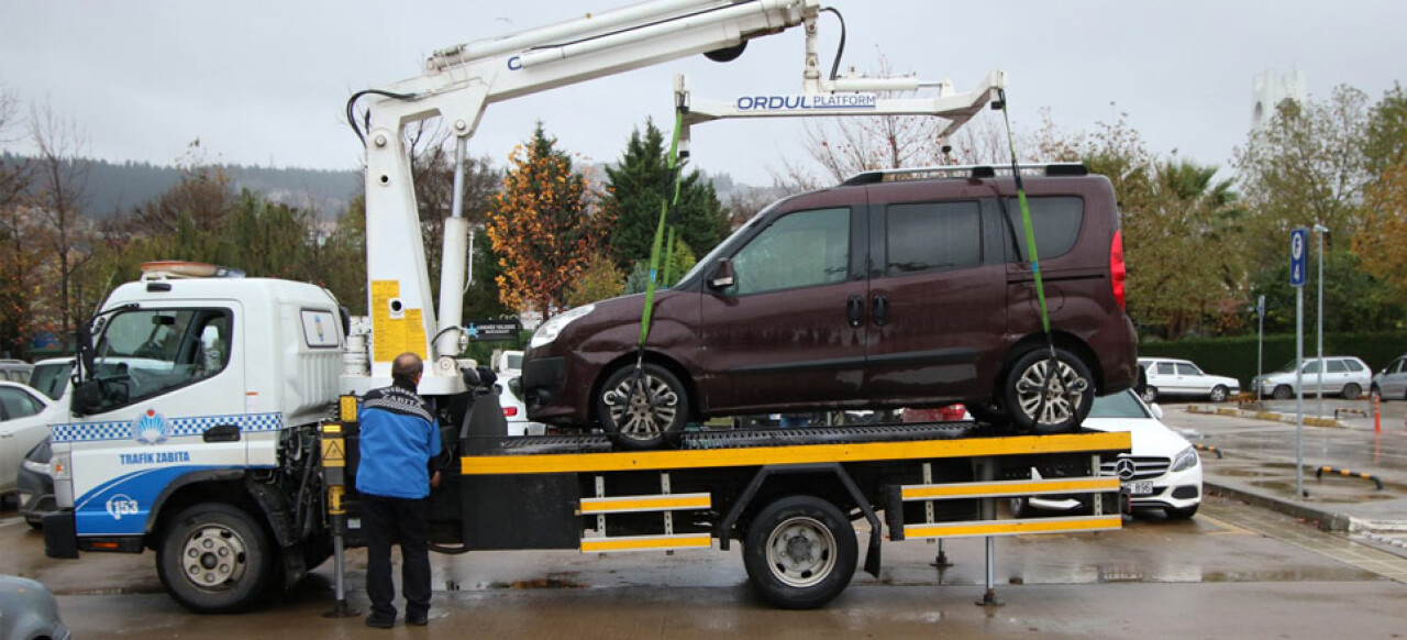 Çekilen araçlar 'E–Kocaeli' uygulamasıyla bulunuyor