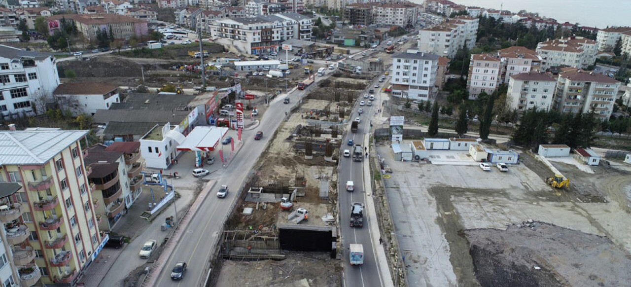 Bu kavşak zaman ve yakıttan tasarruf sağlayacak