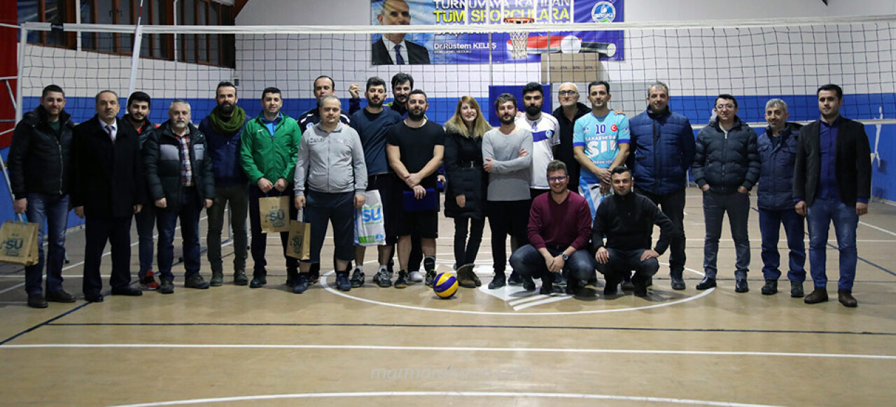 Voleybol Turnuvası’nda şampiyon Çevre Koruma