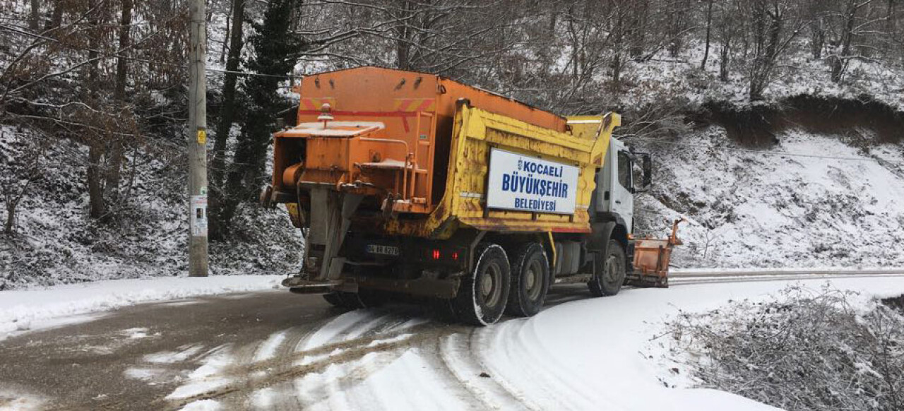 Kocaeli’nin 'Kar Timleri' hazır kıta