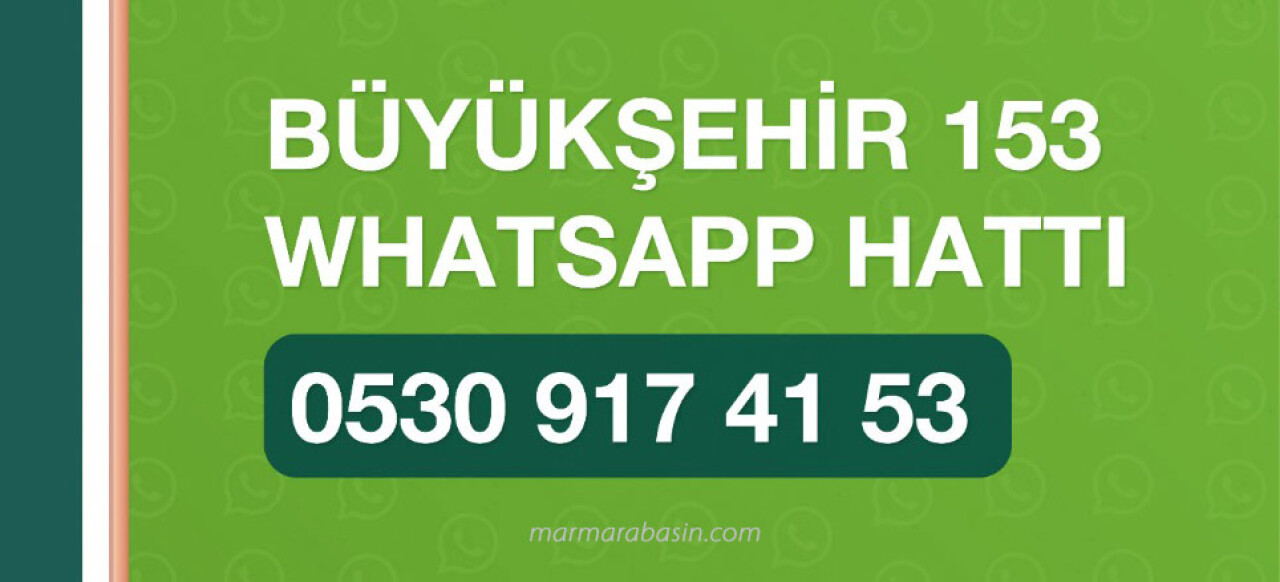 Büyükşehir, 'WhatsApp’ta da varım' dedi