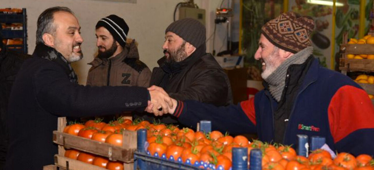 Bursa'da hal giriş ücretlerinde indirim yapıldı