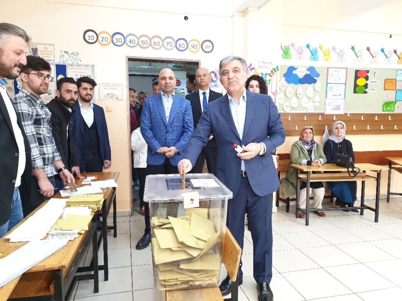 11’inci Cumhurbaşkanı Abdullah Gül Beykoz’da oyunu kullandı