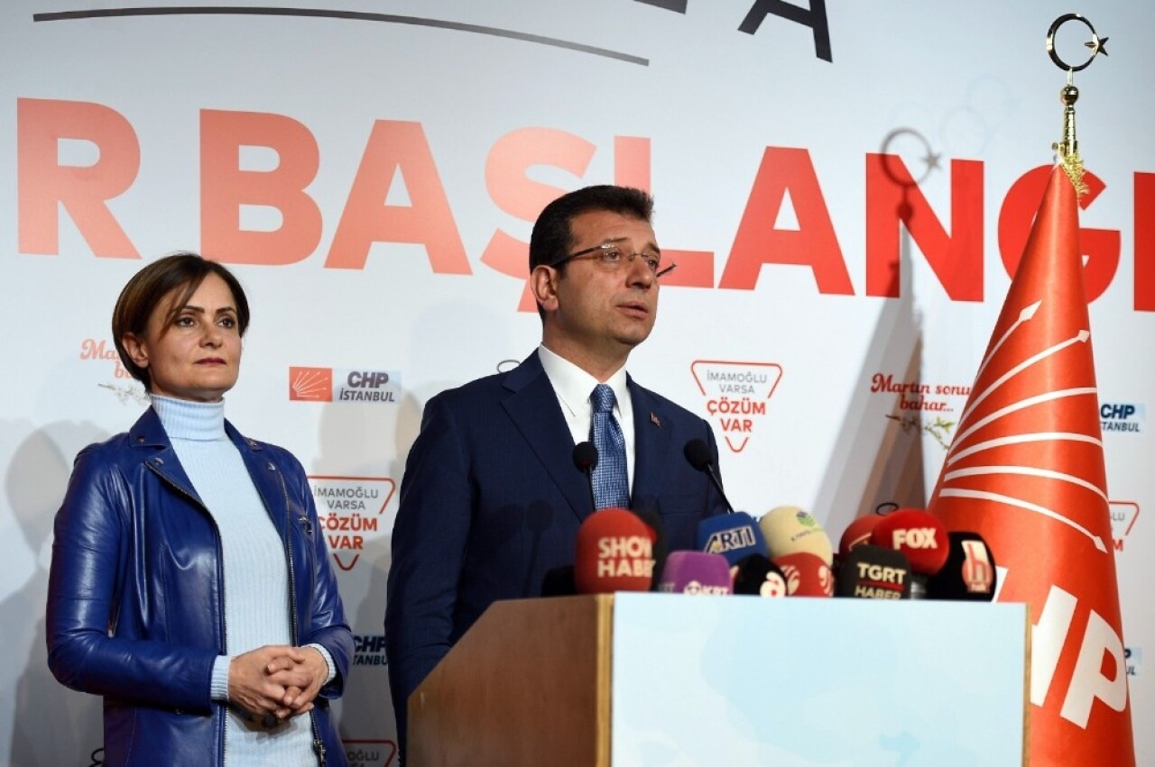 CHP İstanbul İl Başkanı Kaftancıoğlu ve Ekrem İmamoğlu seçim sürecini değerlendirdi