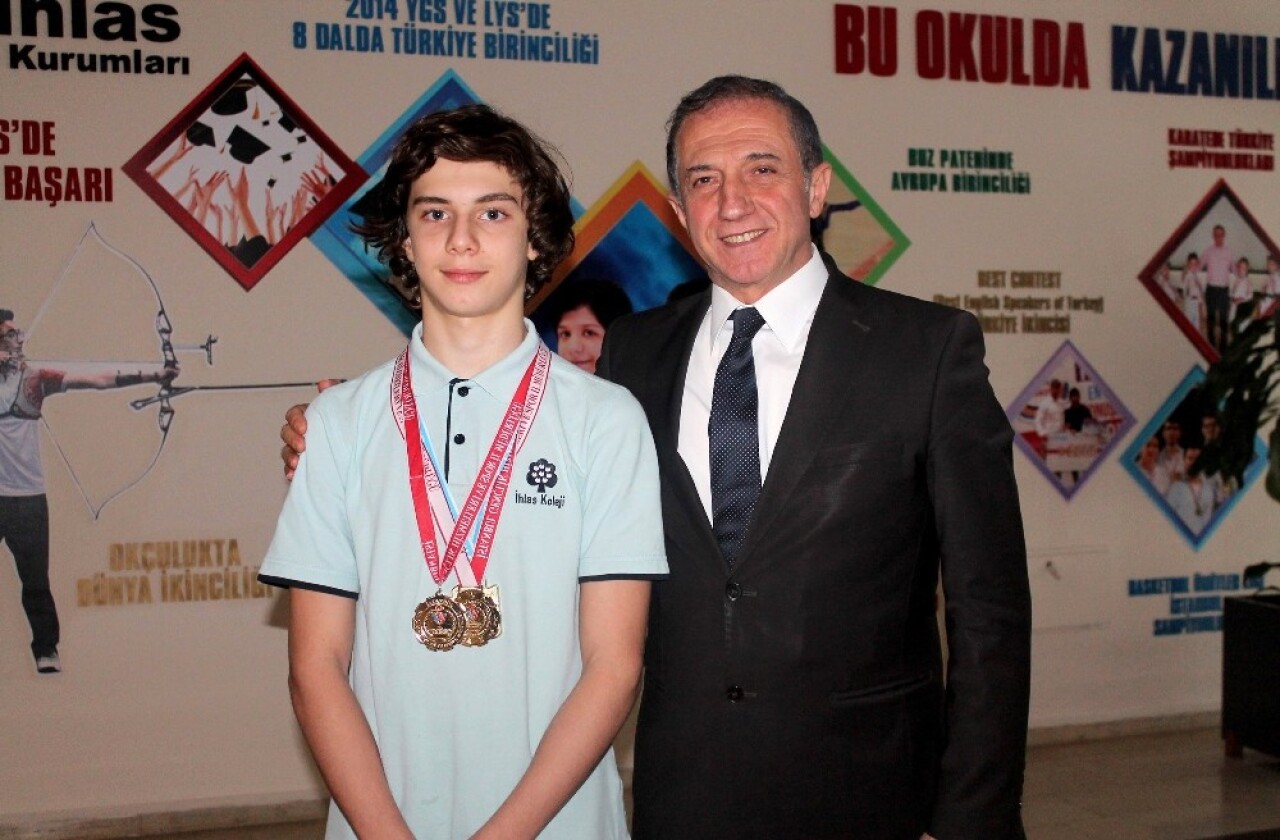 İhlas Koleji öğrencisinden üç Türkiye Şampiyonluğu