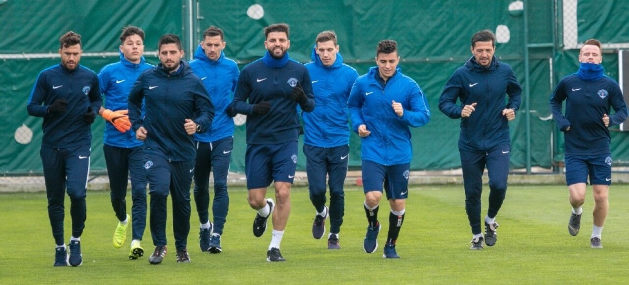 Kasımpaşa, BB Erzurumspor hazırlıklarına devam etti