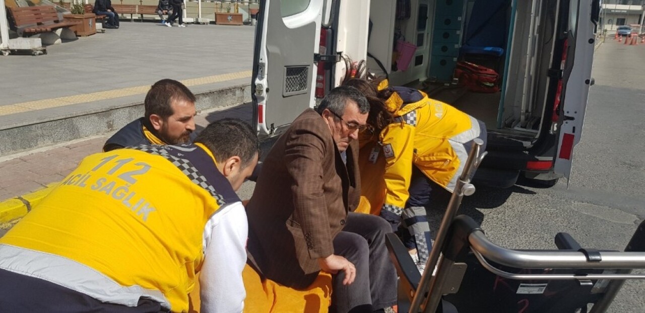 (Özel) Oy vermek için tedavi gördüğü hastaneden ambulansla Silivri’ye götürüldü