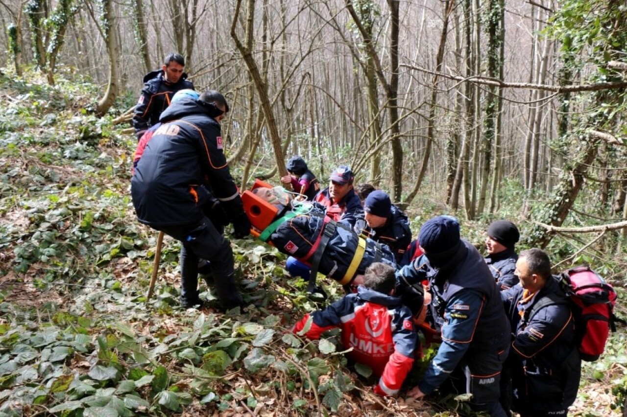 ‘Doğada Arama Kurtarma Tatbikatı’ gerçekleştirildi