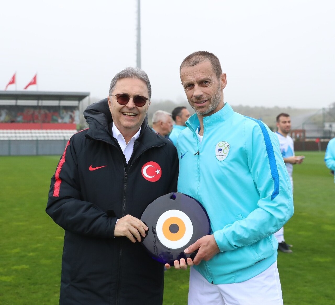 Aleksander Ceferin’den TFF Başkanı Hüsnü Güreli’ye ziyaret