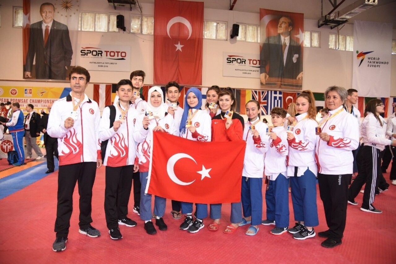 Avrupa Taekwondo Şampiyonası’na 8 madalyalı başlangıç