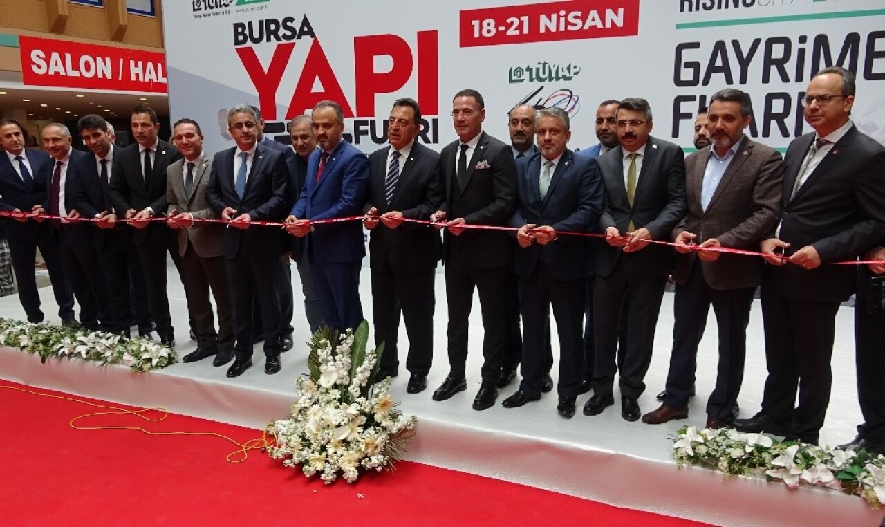 Bursa yapı fuarı kapılarını açtı