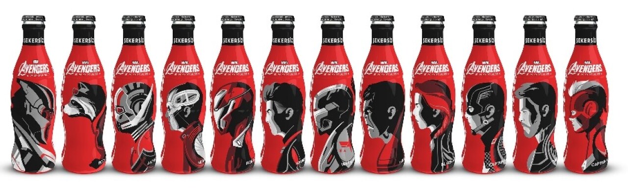 Coca-Cola ve Marvel işbirliği