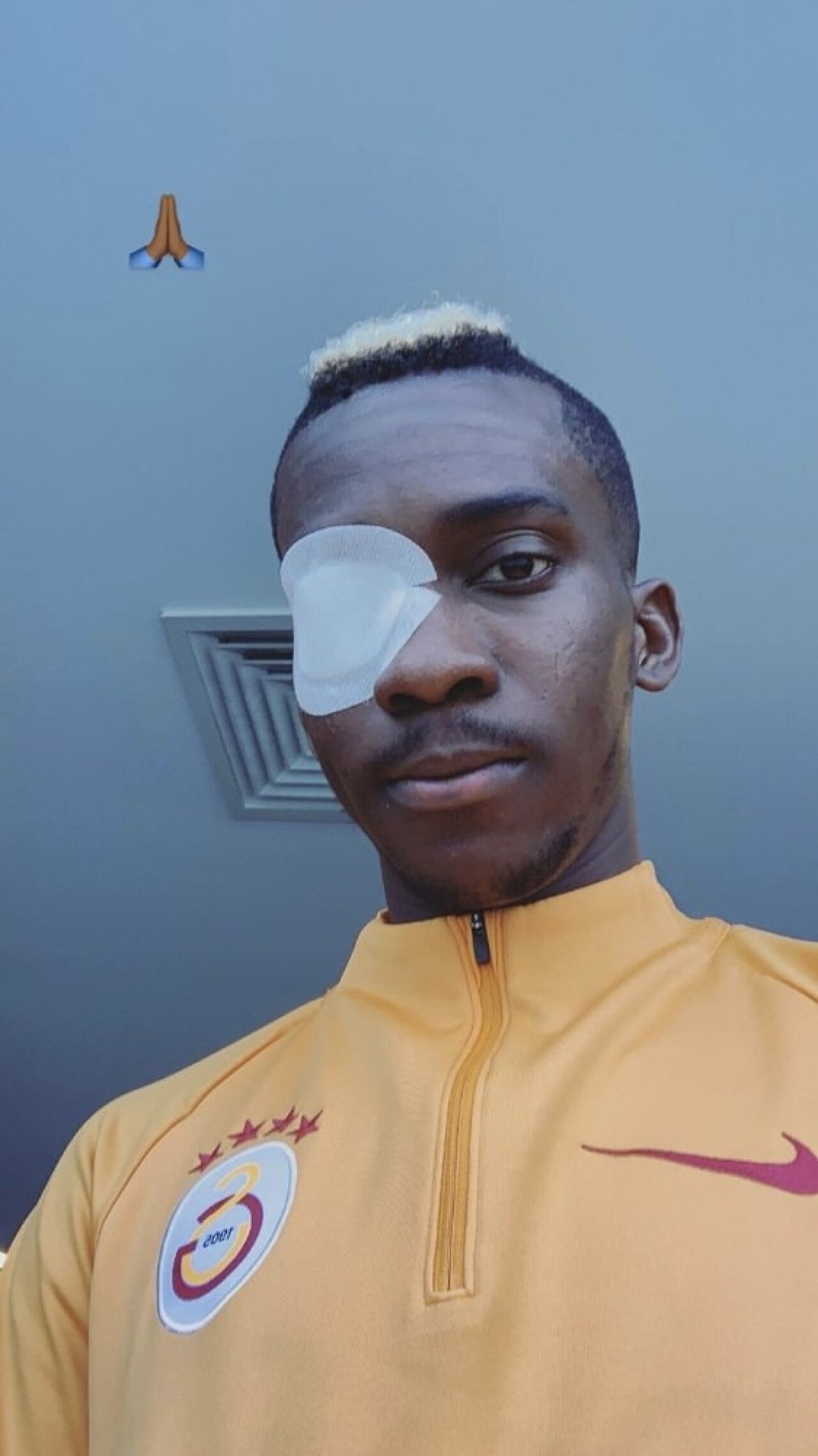 Henry Onyekuru gözünün son halini paylaştı