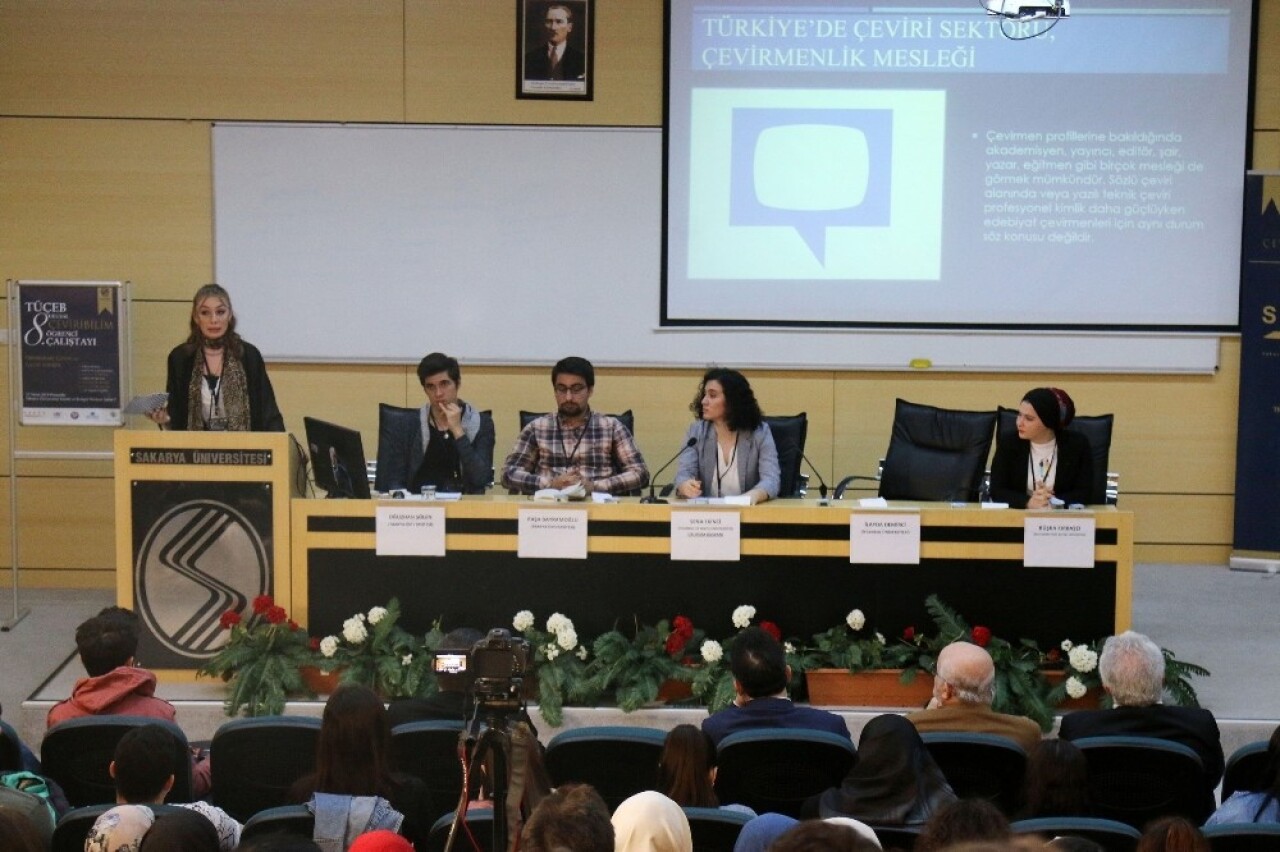 SAÜ’de ‘8. TÜÇEB Ulusal Çeviribilim Öğrenci Çalıştayı’ gerçekleşti