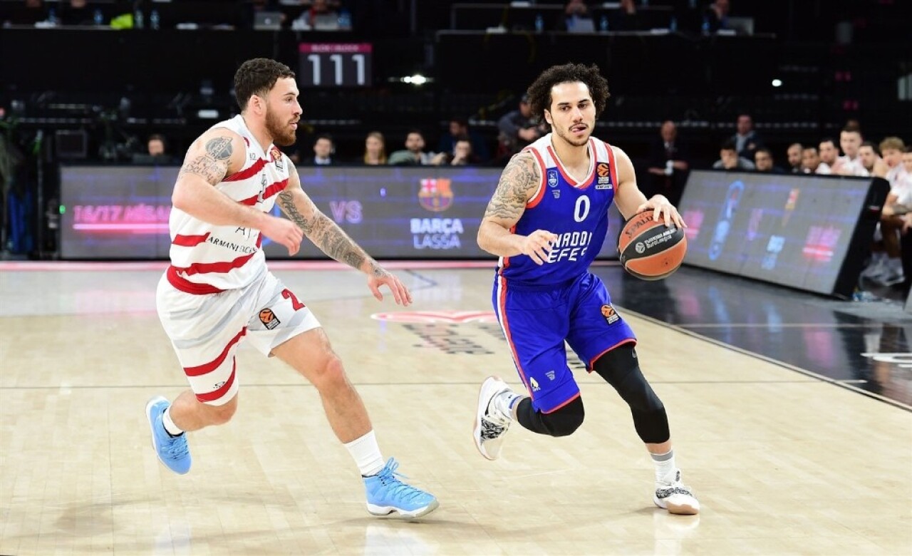 THY Euroleague: Anadolu Efes: 101 - EA7 Olimpia Milano: 95