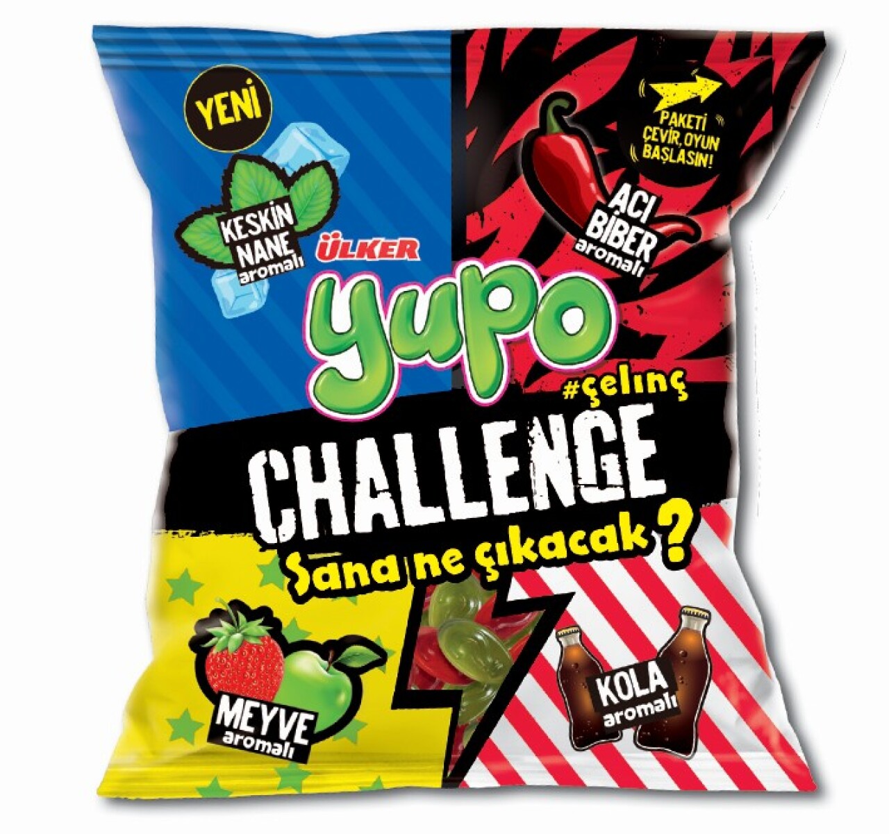 Ülker’in yeni ürünü Yupo Challenge eğlendirecek