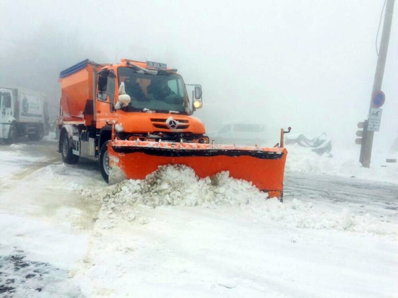 Uludağ’da bahar karı