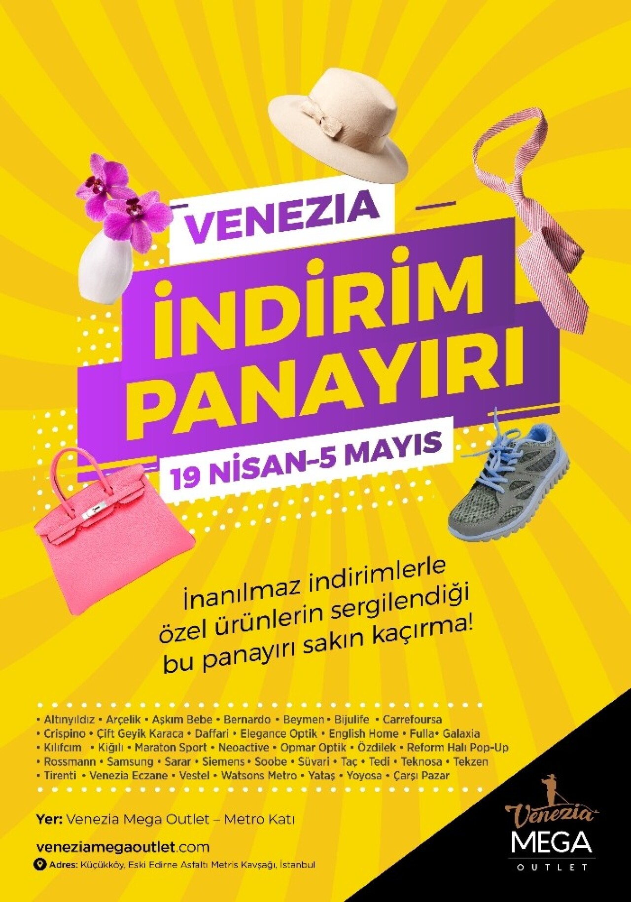 Venezia Mega Outlet’te İndirim Panayırı