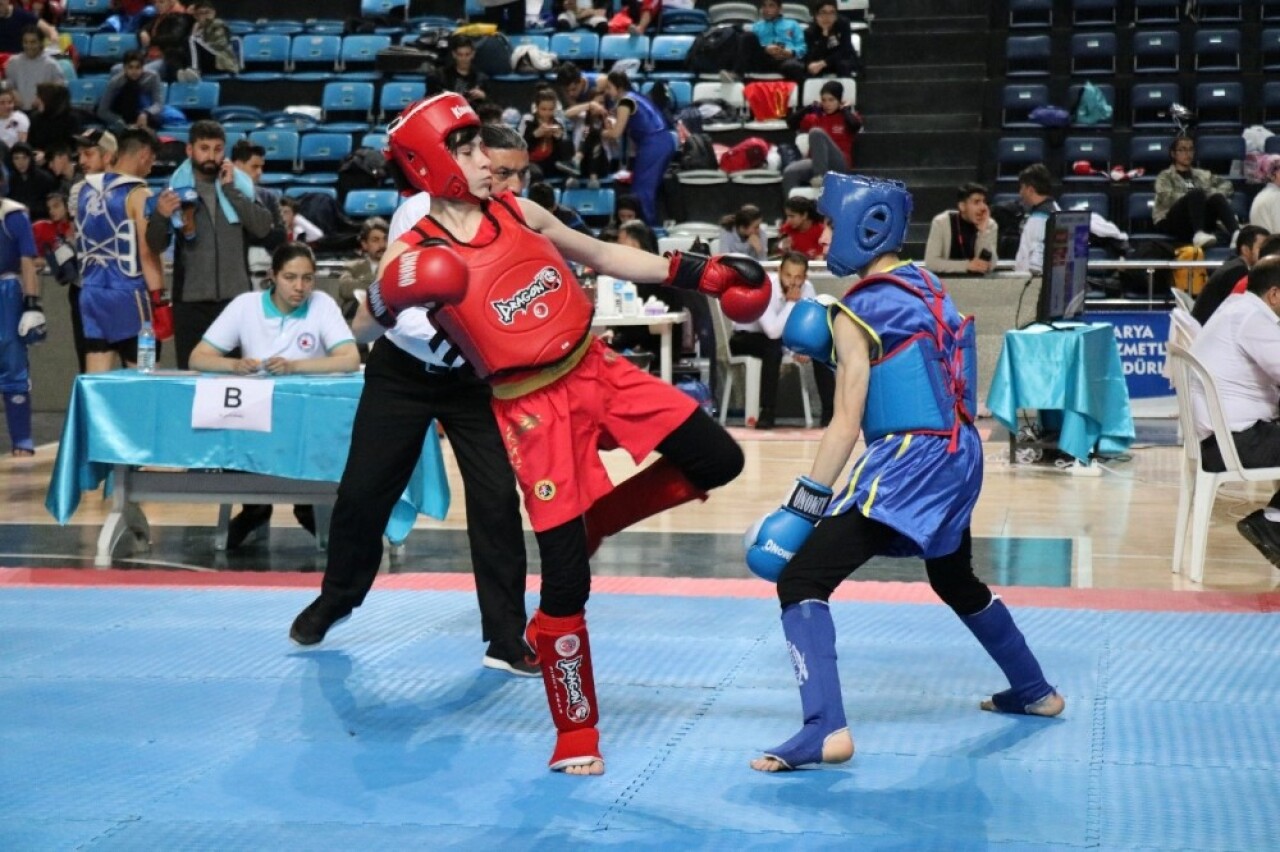 Wushu Kung Fu okul sporları Sakarya’da gerçekleşti