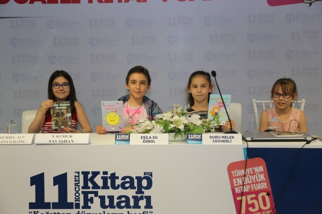 11. Kocaeli Kitap Fuarı, çocuk yazarları ağırladı