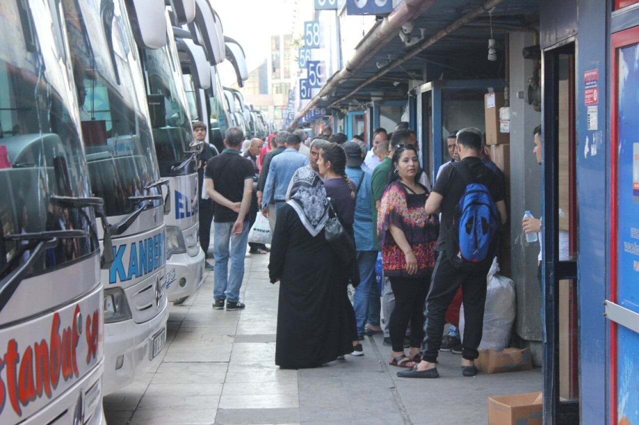 15 Temmuz Demokrasi Otogarı’nda bayram yoğunluğu