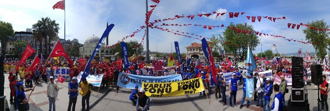 Bandırma’da 1 Mayıs Coşkusu