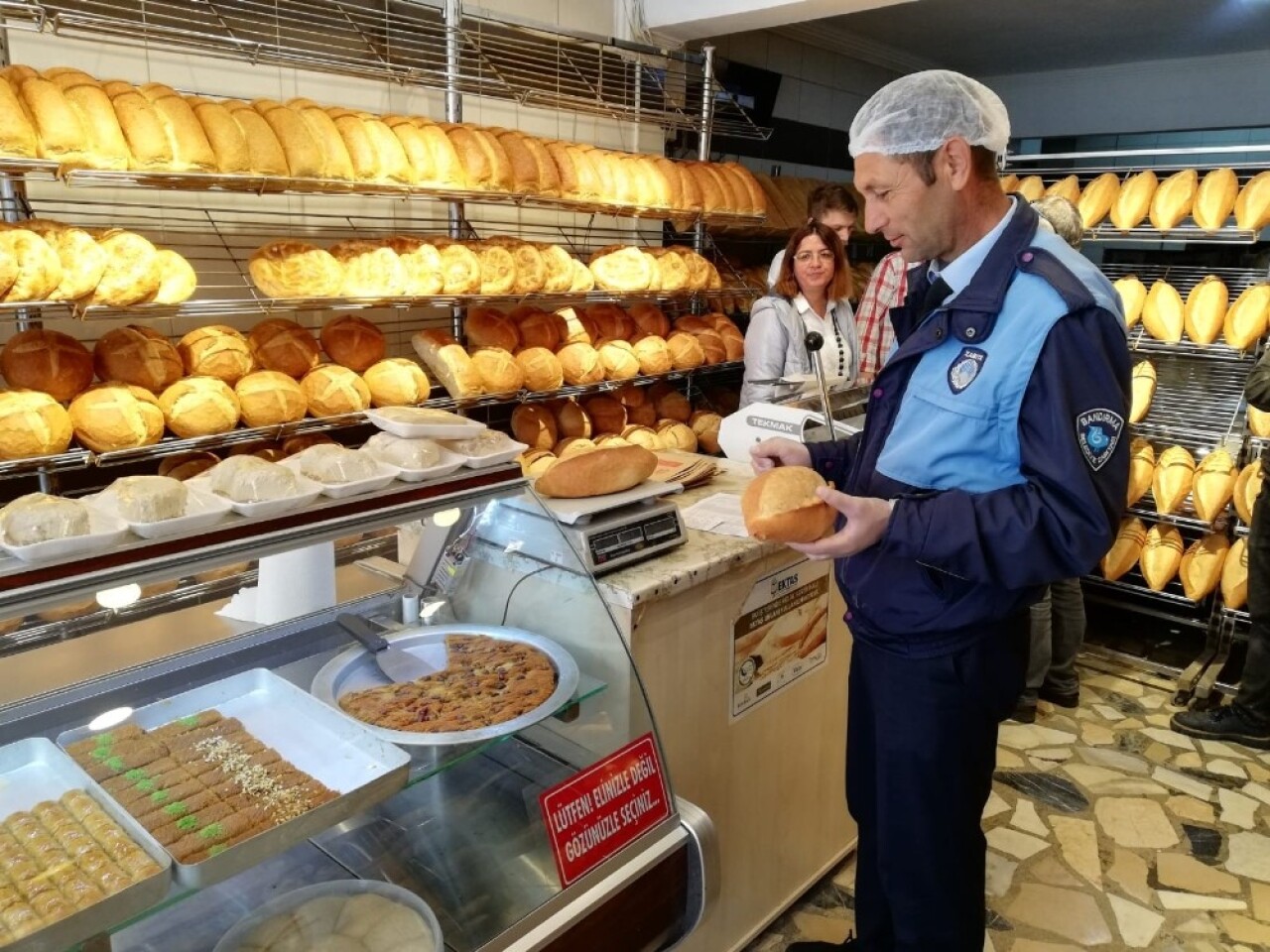 Bandırma’da fırınlara Ramazan denetimi