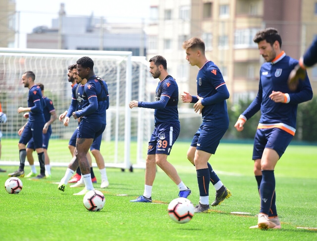 Başakşehir, Galatasaray maçı hazırlıklarını devam ettirdi